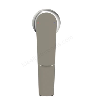 Atelier La Dolce Vita SL Basin Mixer w/ Clicker Waste - Silver Storm
