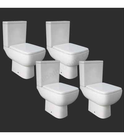 RAK Series 600 full access WC pack with slim seat x4