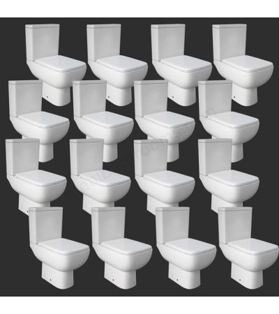 RAK Series 600 full access WC pack with slim seat x16