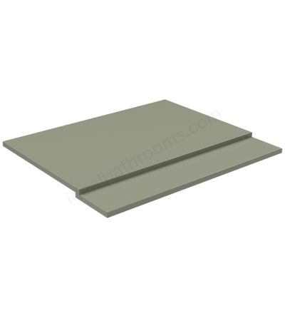 Swan Glebe 750mm 2 Piece Bath Panel Savannah Green