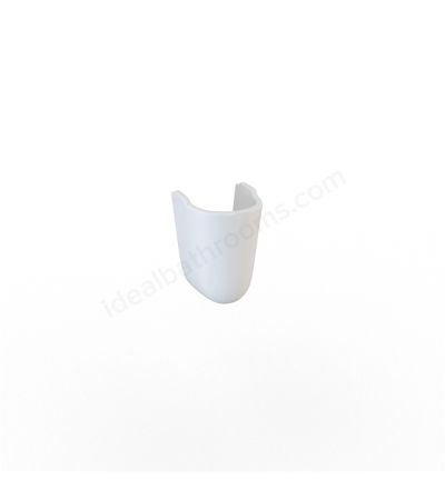 Swan Willen 350mm x 225mm Semi Pedestal White