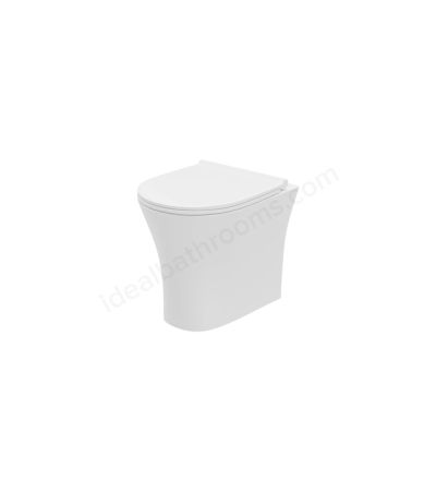 Swan Willen Rimless 400mm x 450mm x 350mm Back To Wall WC Pan White