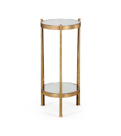 Jonathan Charles Circular Wine Table - Gold