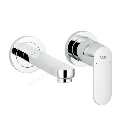 Grohe EUROSMART COSMOPOLITAN 2 Tap Hole; Basin Mixer Tap; S-Size; Wall Mounted; Trim Set Only; Chrome