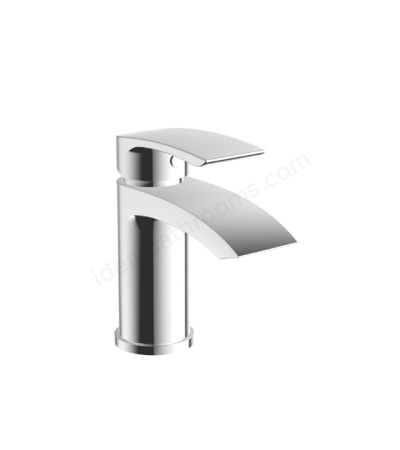 Harper & Brooke Tudor Mono Basin Mixer w/ PU Waste-Chrome