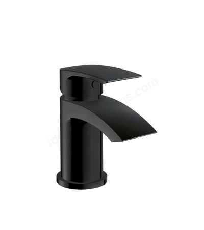 Harper & Brooke Tudor Electroplated Mini Mono Mixer - Bl