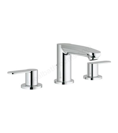Grohe EUROSTYLE 2 Tap Hole; Basin Mixer Tap; M-Size; Wall Mounted; Trim Set Only; Chrome