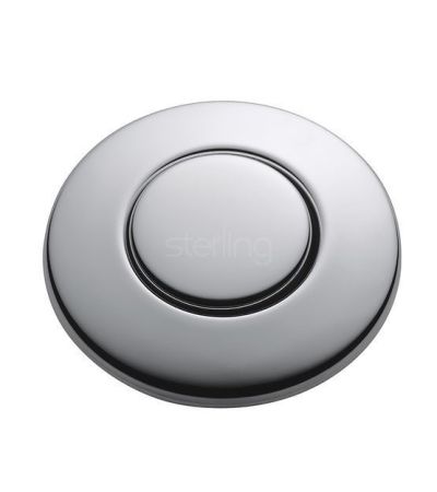 Insinkerator Air Switch Button Satin Nickel / Bellow
