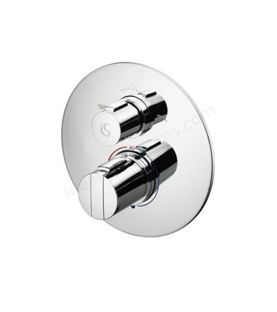 Ideal Standard Concept Easybox Slim Built In Wall Bath Shower Mixer Tap - Chrome