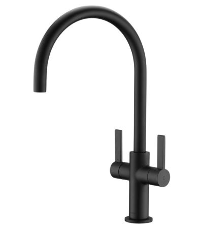 Auva C Spout Matt Black 