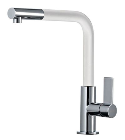 Auriga S/Lever Pull Out Chrome/White