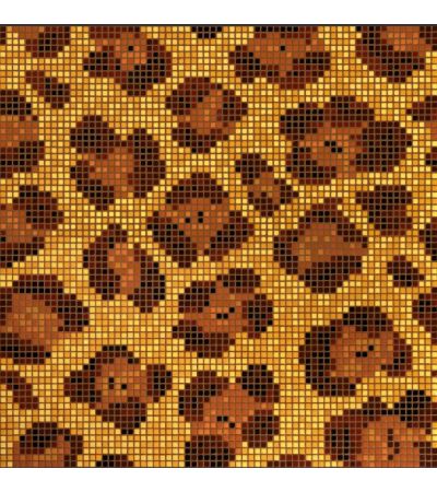 Bisazza Decorations 'Leopard' Detail View