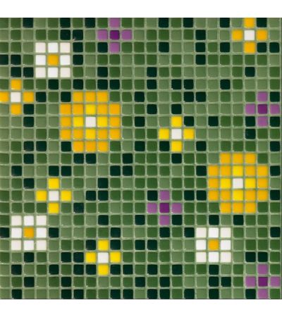 Bisazza Decorations 'Primule 2' Detail View