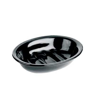 Lefroy Brooks BK 4516 Black Freestanding Fine Bone China Soap Dish