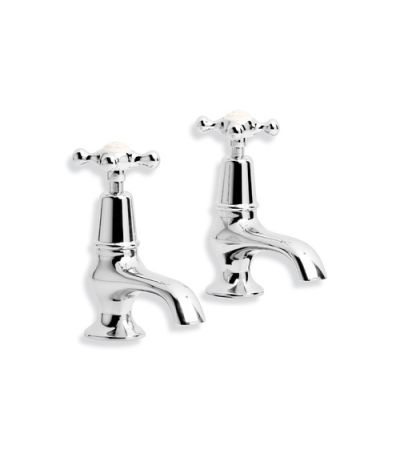 Lefroy Brooks CH 8022 Connuaght Basin Pillar Taps (1 pair)