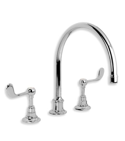 Lefroy Brooks CL 1560 Connaught Lever Kitchen Three Hole Mixer