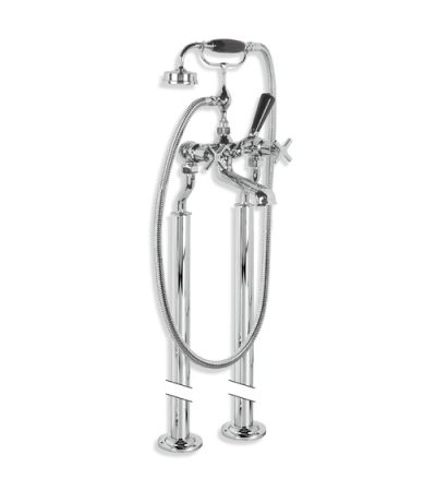 Lefroy Brooks EXT/MH 1144 Mackintosh Bath Shower Mixer 3/4" with Standpipes and Extended Cranked Legs