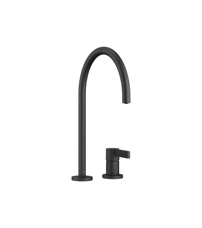 Dornbracht Two-hole mixer with individual rosettes - Matte Black