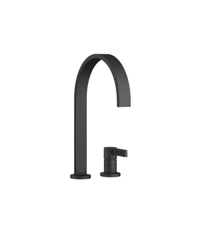 Dornbracht Two-hole mixer with individual rosettes - Matte Black