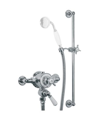 Lefroy Brooks GD 8720 Exposed Godolphin Thermostatic Valve with Sliding Rail