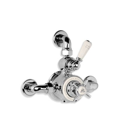 Lefroy Brooks GD 8725 Exposed Dual Control Godolphin Thermostatic Mixing Valve with Top Return