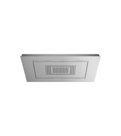 Dornbracht -RAIN SKY M Rain panel for recessed ceiling installation - Brushed Stainless Steel