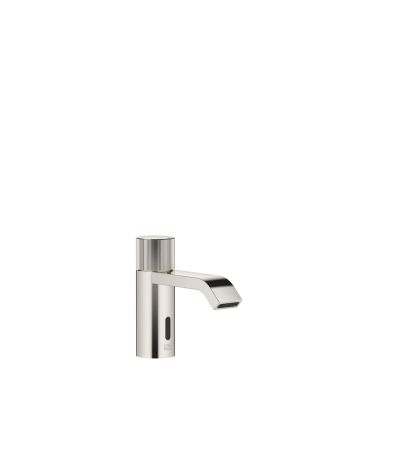Dornbracht -IMO Washstand fitting with electronic opening and closing function without pop-up waste - Platinum Platinum