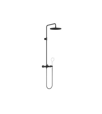 Dornbracht -TARA Showerpipe without hand shower 300 mm - Matte Black Matte Black