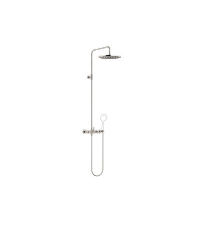 Dornbracht -TARA Showerpipe without hand shower 300 mm - Platinum Platinum