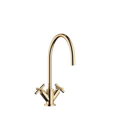 Dornbracht -TARA Single-hole mixer Tap - Durabrass (23kt Gold)