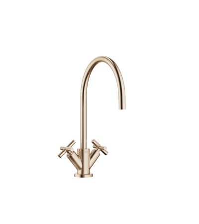 Dornbracht - TARA Single-Hole Mixer Tap - Brushed Champagne (22kt Gold)