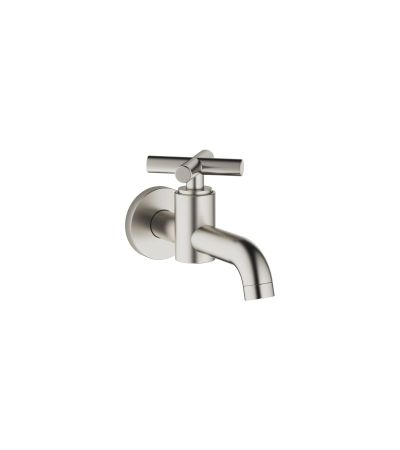 Dornbracht - TARA Wall-mounted valve cold water without pop-up waste - Brushed Platinum 