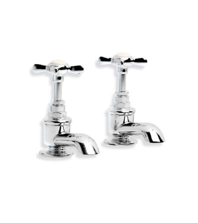 Lefroy Brooks LB 1154 Classic Bath Pillar Taps 3/4" (1 pair)