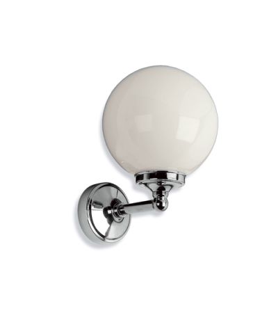 Lefroy Brooks LB 4000 Classic Single Wall Bracket with 6" Opal Globe