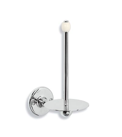 Lefroy Brooks LB 4501 Classic Spare Paper Holder with Ceramic Acorn