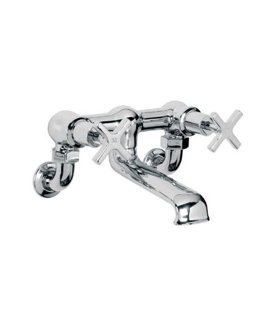 Lefroy Brooks Mackintosh European Wall Mounted Bath Filler - Chrome