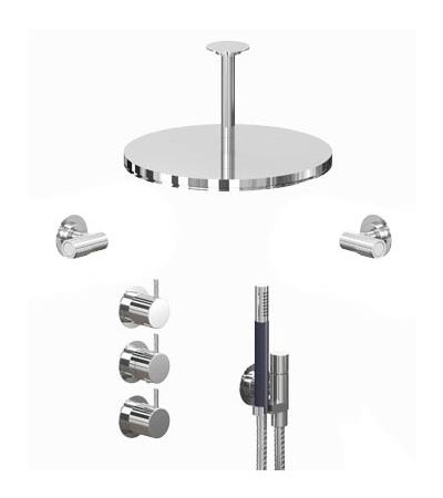 Vola COMBI-19 1/2" Thermostatic Shower Mixer