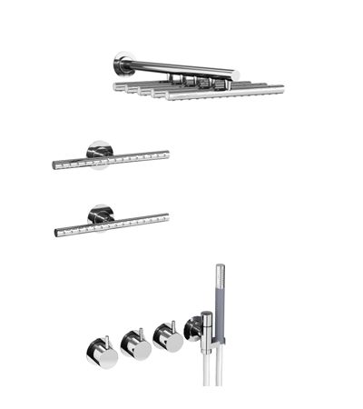 Vola COMBI-7 1/2" Thermostatic Shower Mixer