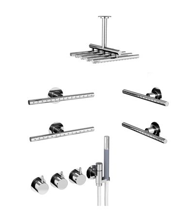 Vola COMBI-8 1/2" Thermostatic Shower Mixer