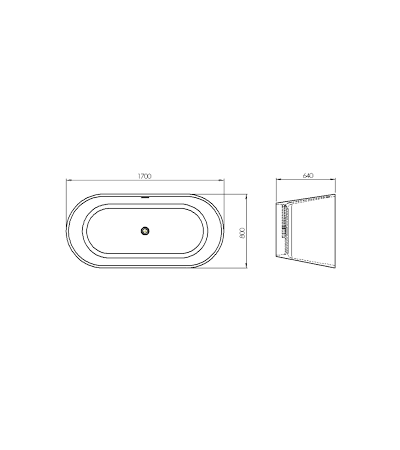 Saneux Zaha Freestanding Bath
