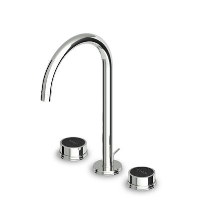 Zucchetti SAVOY 3 Hole Basin Mixer ZSA402 (Embossed Flange)