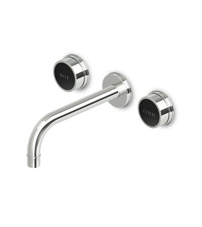 Zucchetti SAVOY 3 Hole Basin Mixer ZSA670 (Embossed Flange)